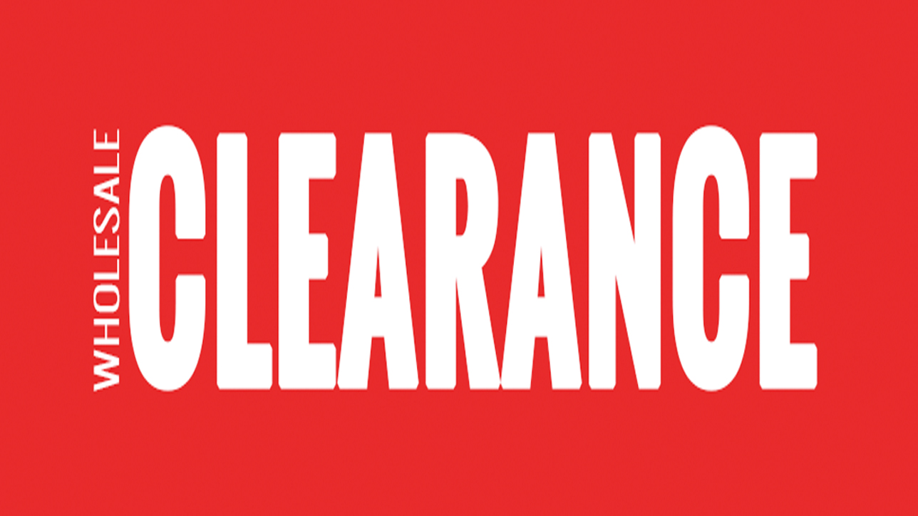 wholesale and clearnace